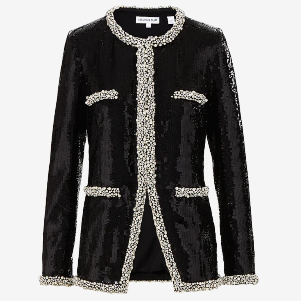 NWT VERONICA BEARD SEQUINS JACKET🔥